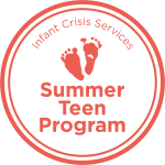 Logo with circle around text Infant Crisis Services Summer Teen Program