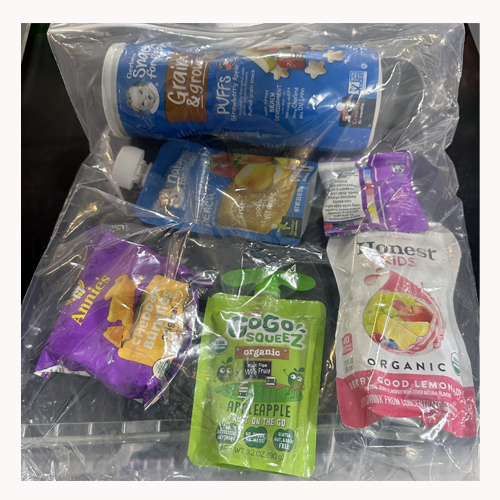 Packaged healthy snack foods